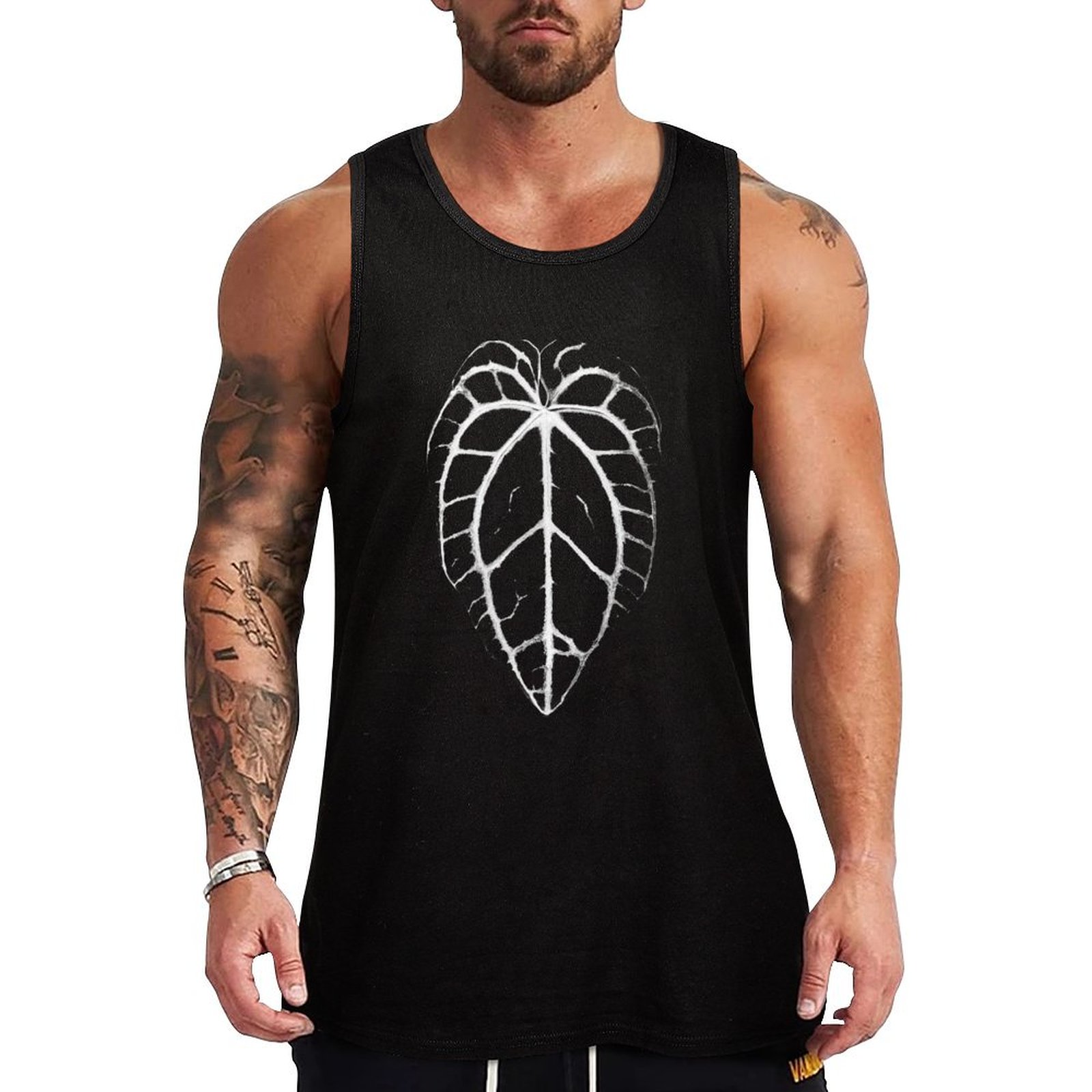Anthurium Crystallinum - ANTHURIUM CRYSTALLINUM VEINS Tank Top Solid