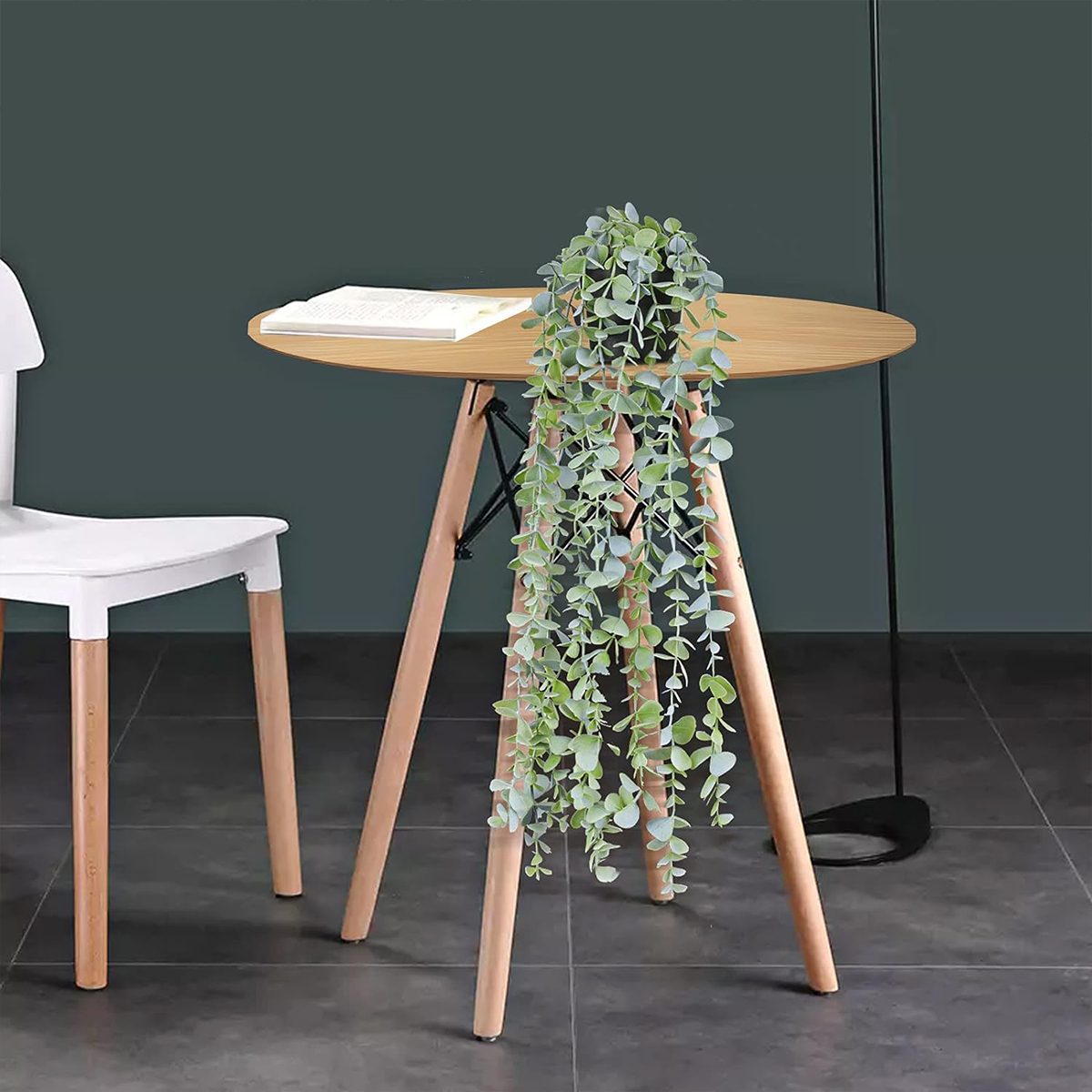 Artificial Ivy Hanging Eucalyp - String Of Pearls Plant recension och pris