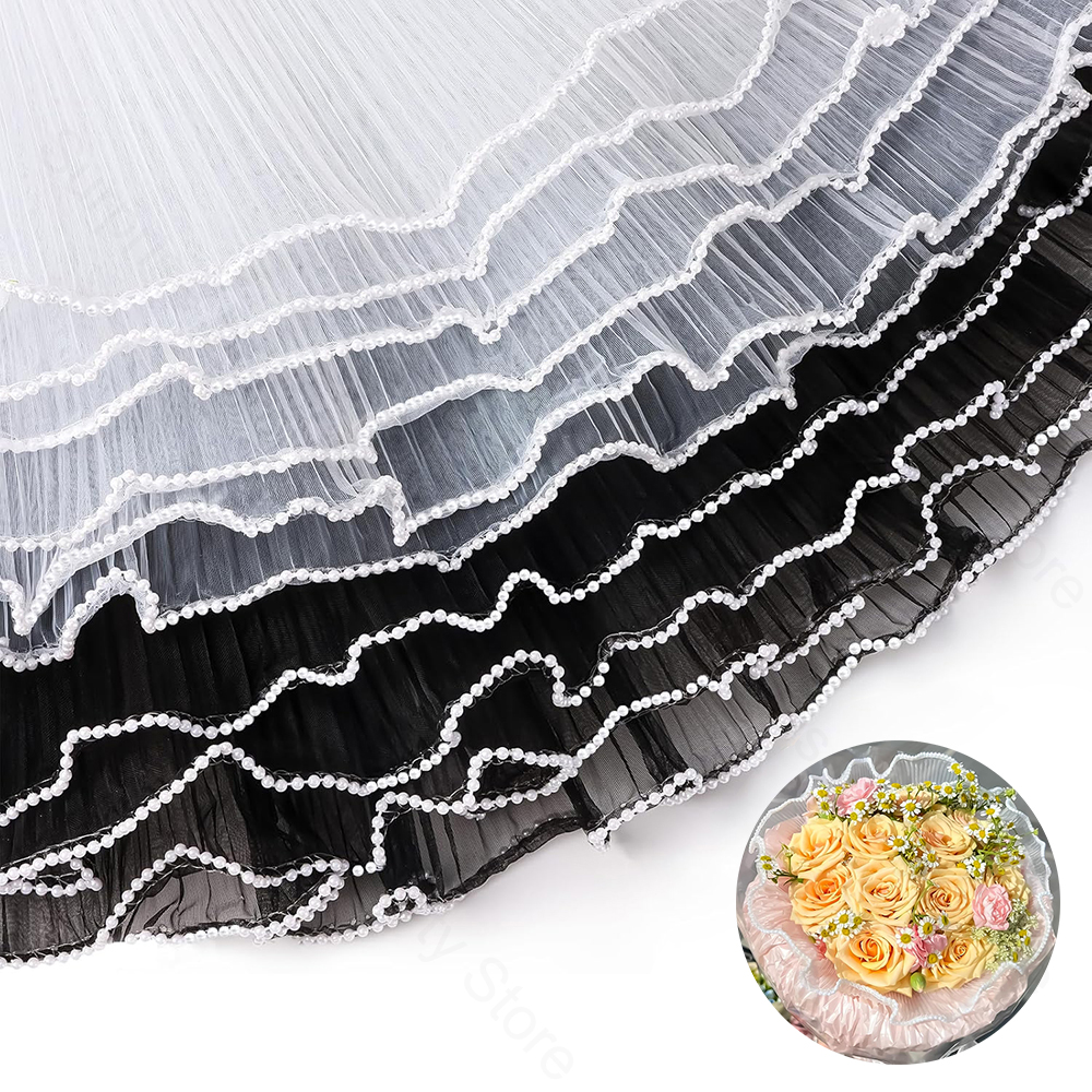 28cm 4Yards White Flower Wrapp - String Of Pearls Plant recension och pris