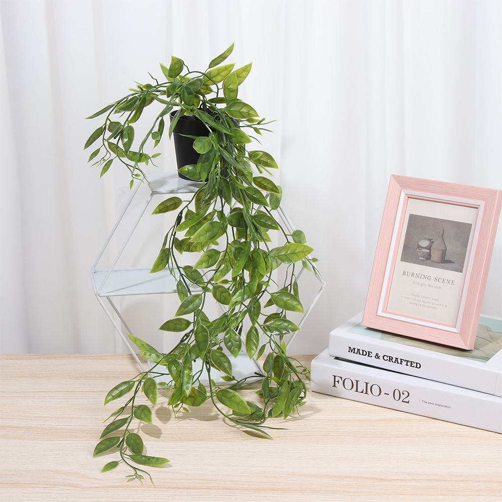 Artificial Hanging Plants with - String Of Pearls Plant recension och pris