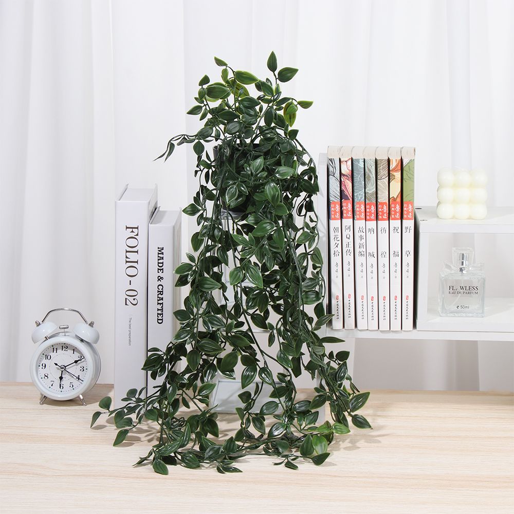 Artificial Hanging Plants with - String Of Pearls Plant recension och pris