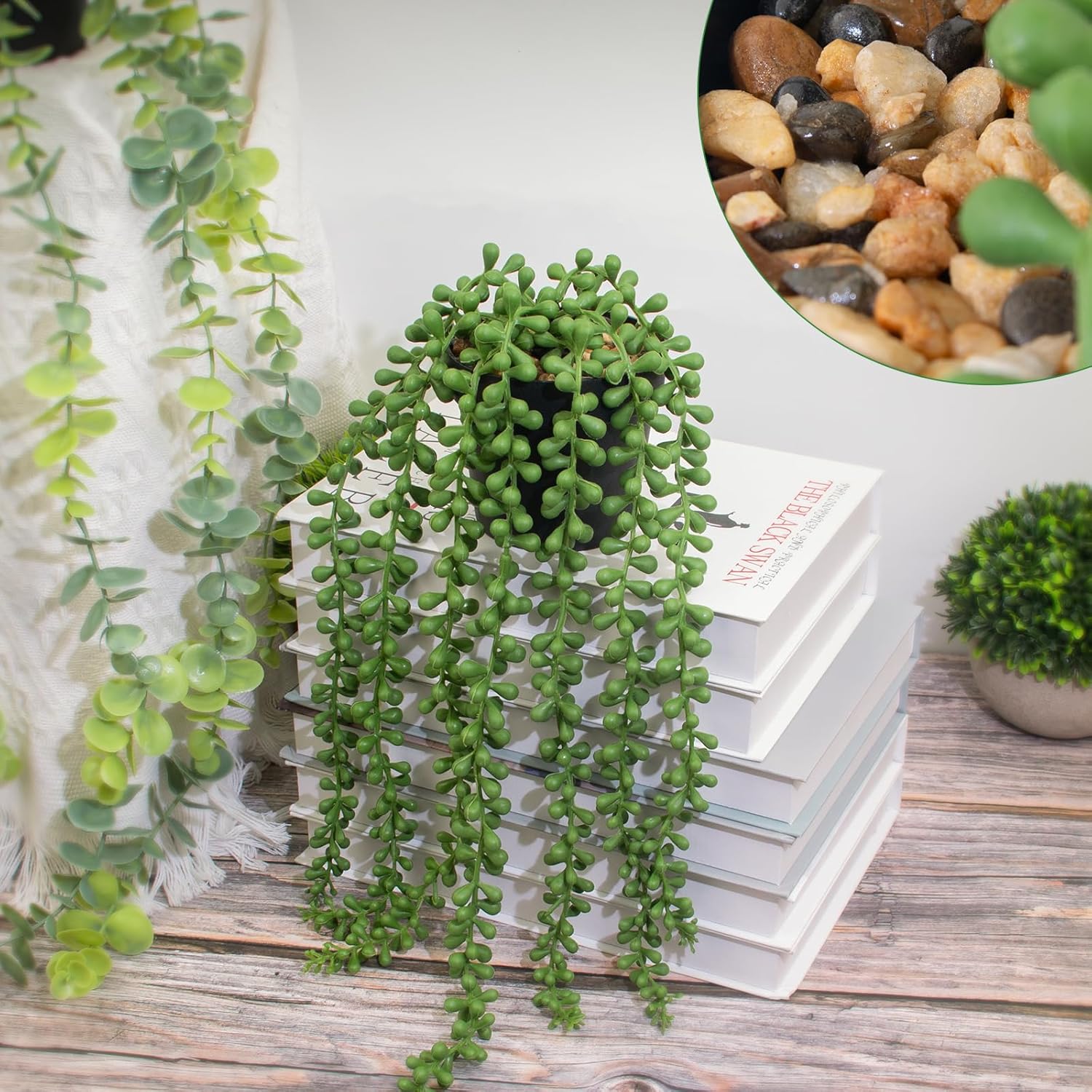 Artificial String of Pearls Pl - String Of Pearls Plant recension och pris