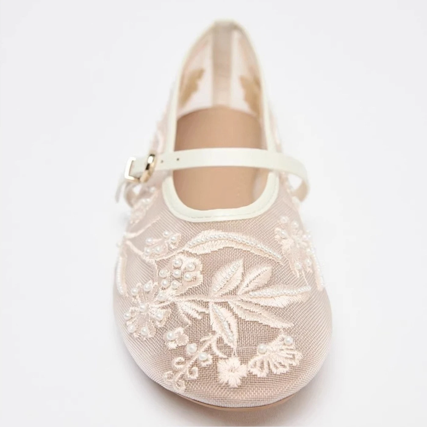Embroidery Flowers Pearl Mesh  - String Of Pearls Plant recension och pris