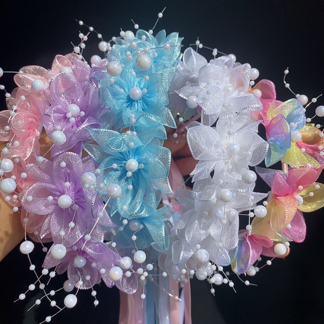 Korean Ethereal Mesh Flower He - String Of Pearls Plant recension och pris