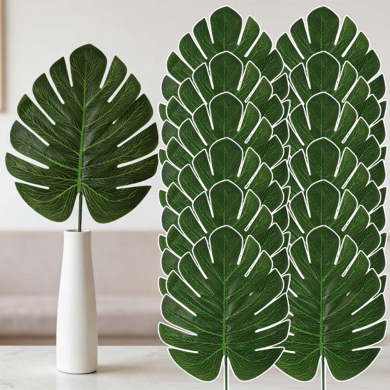 Artificial Tropical Palm Leave - String Of Pearls Plant recension och pris