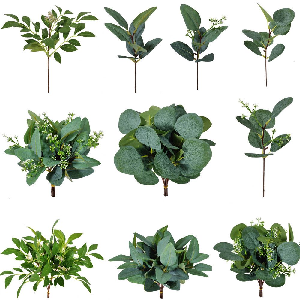 1/10PCS Artificial Plant Eucal - String Of Pearls Plant recension och pris